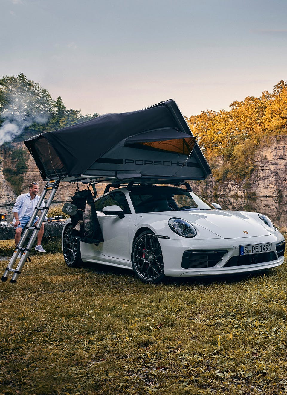 The best Porsche car roof tent destinations you can find