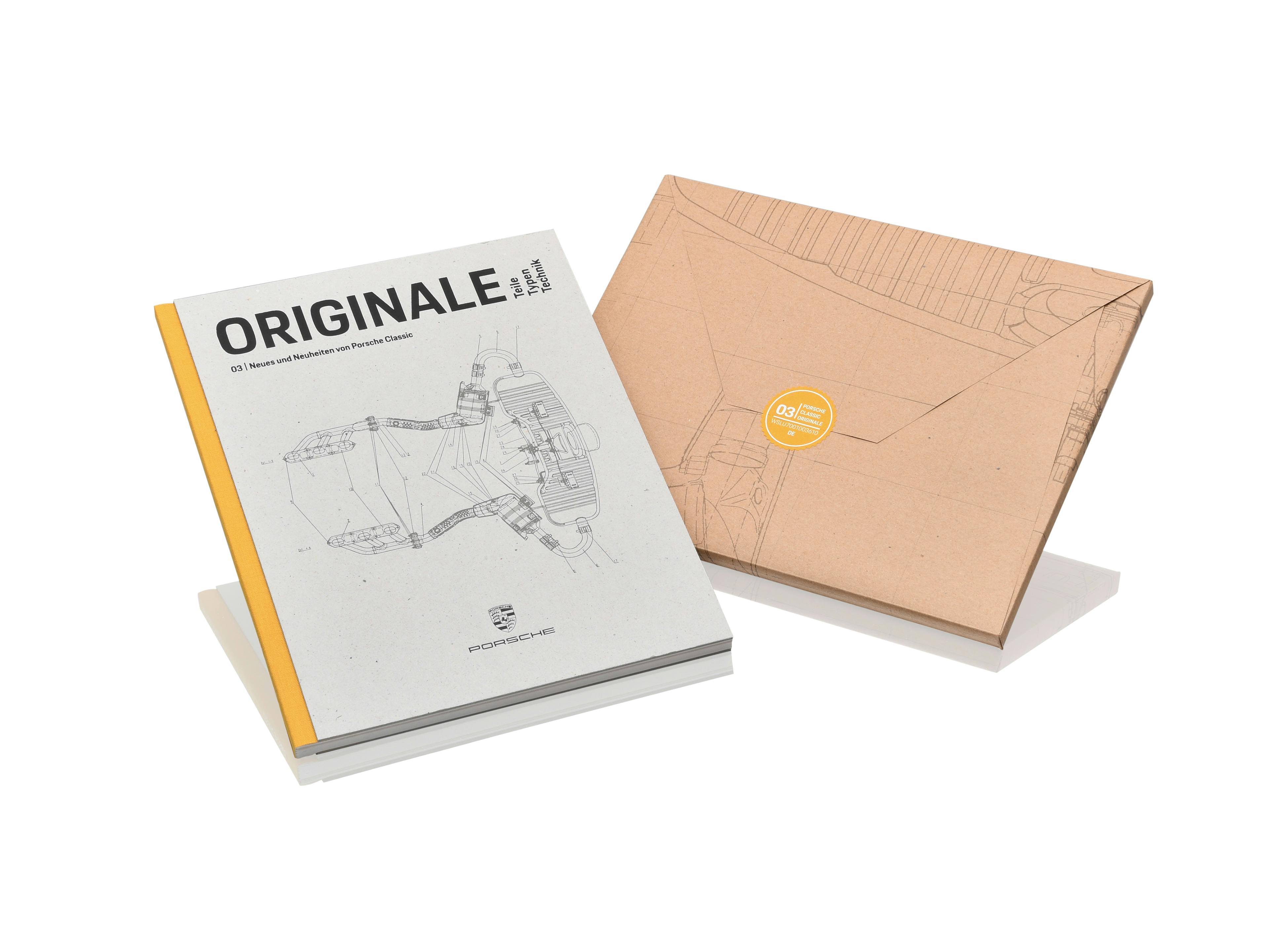 Cover of the third issue of the Porsche Classic magazine ORIGINALE 03.