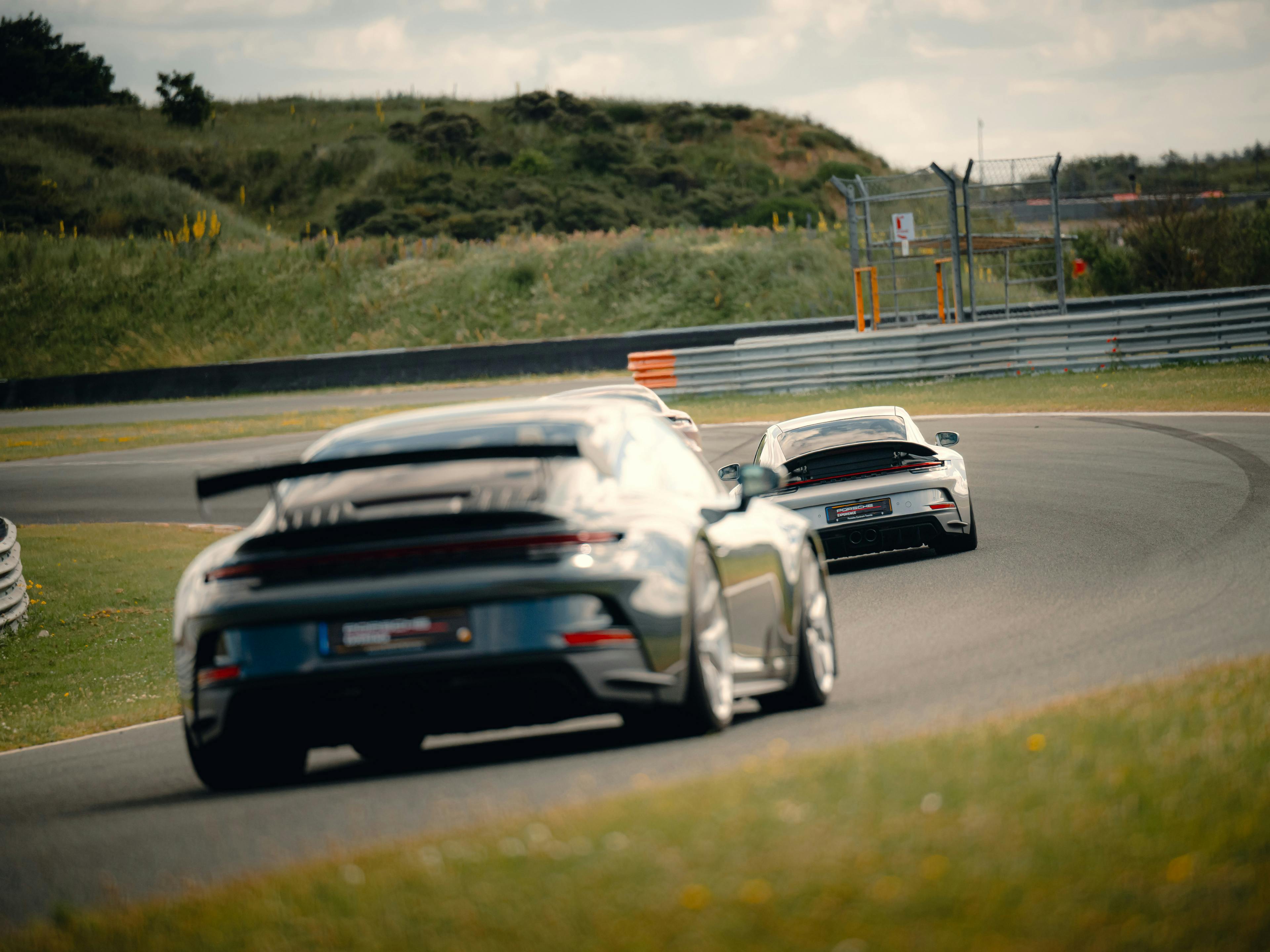 Porsche Warm-up training