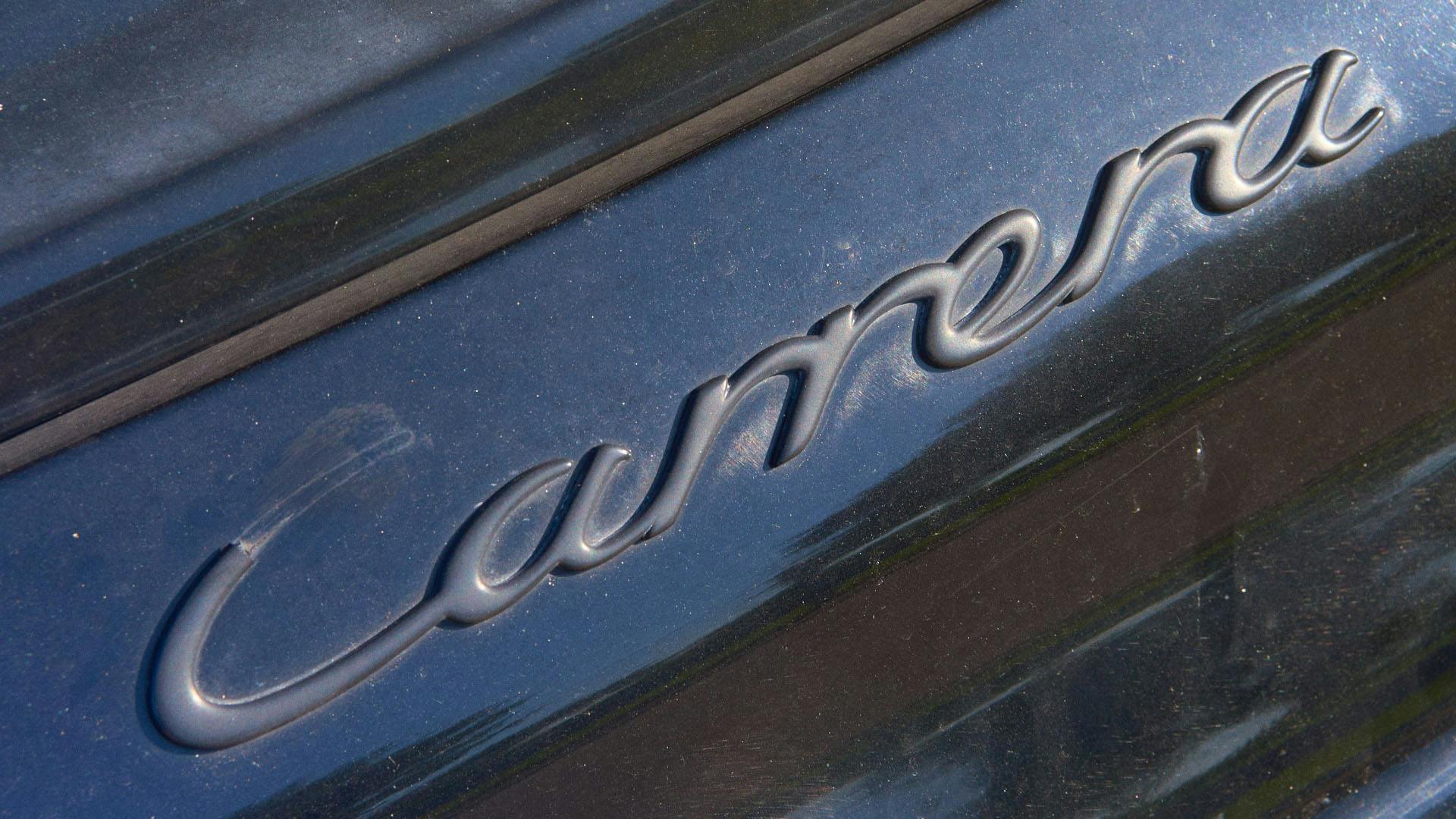 Antique Carrera lettering