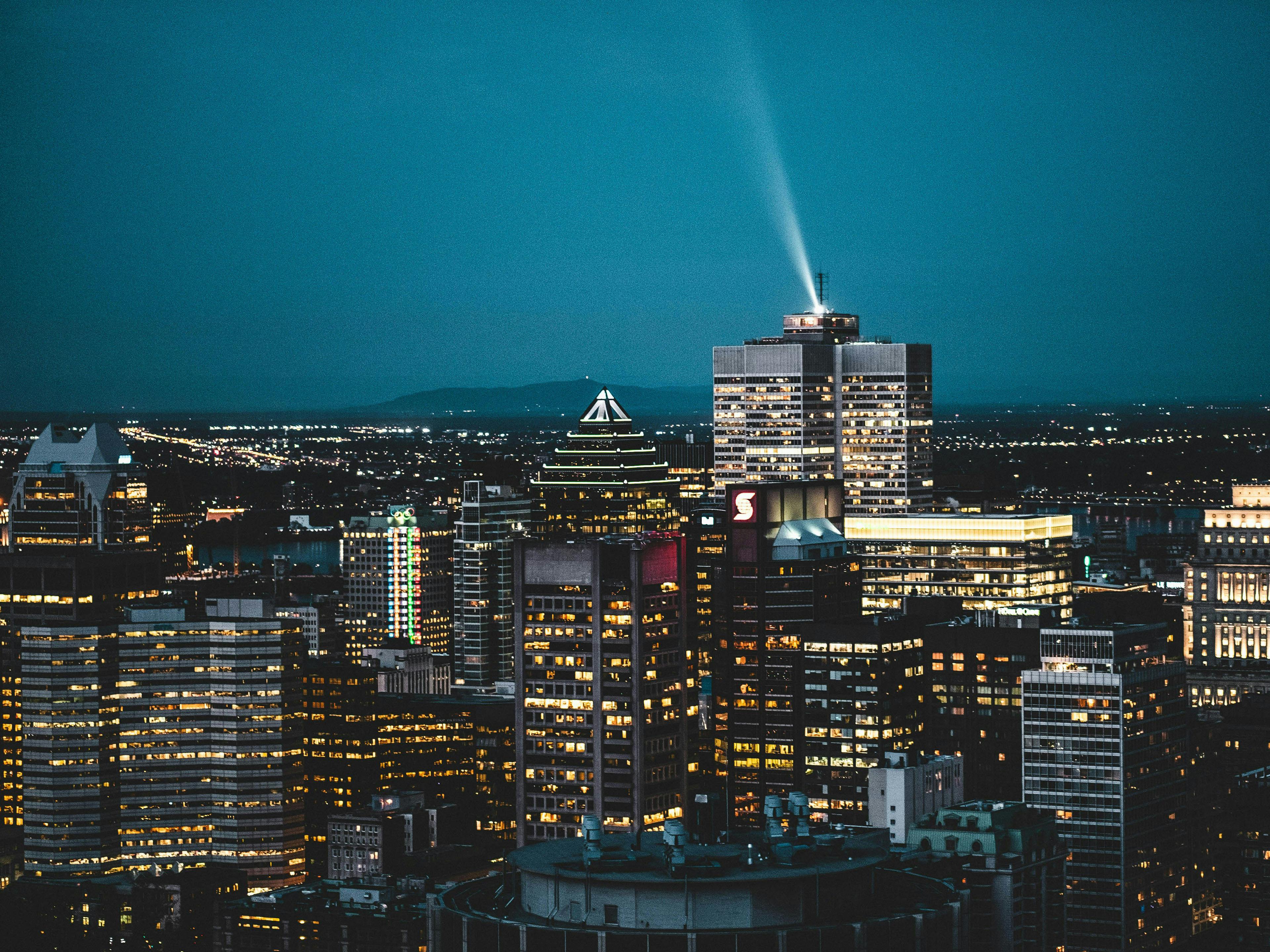 Vue de Montréal.