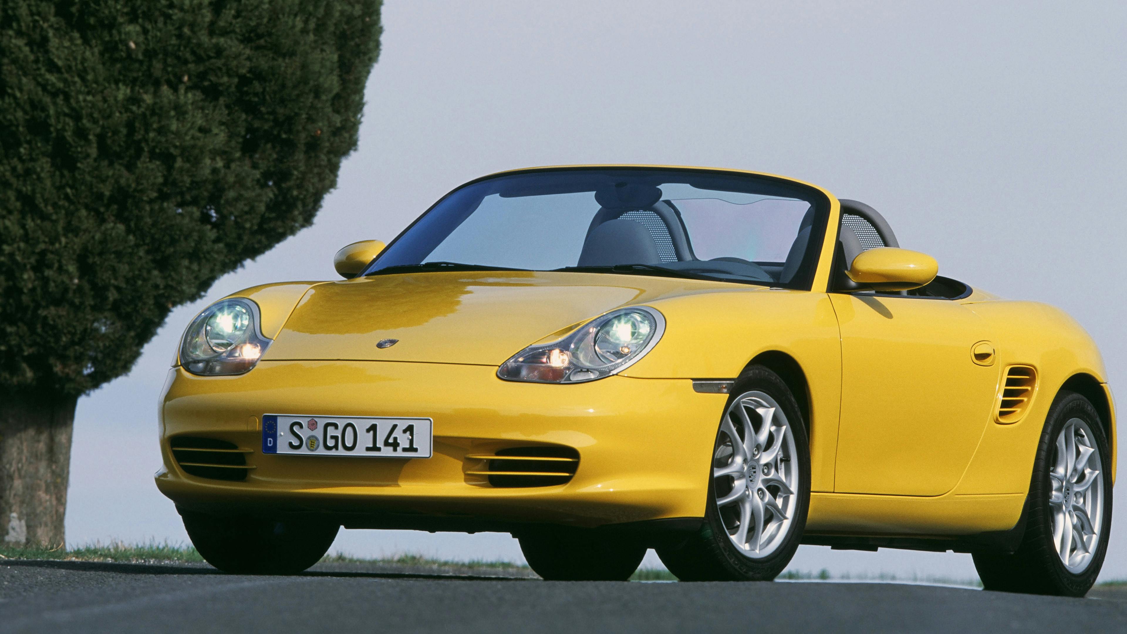 Yellow Porsche Boxster (2003–04)