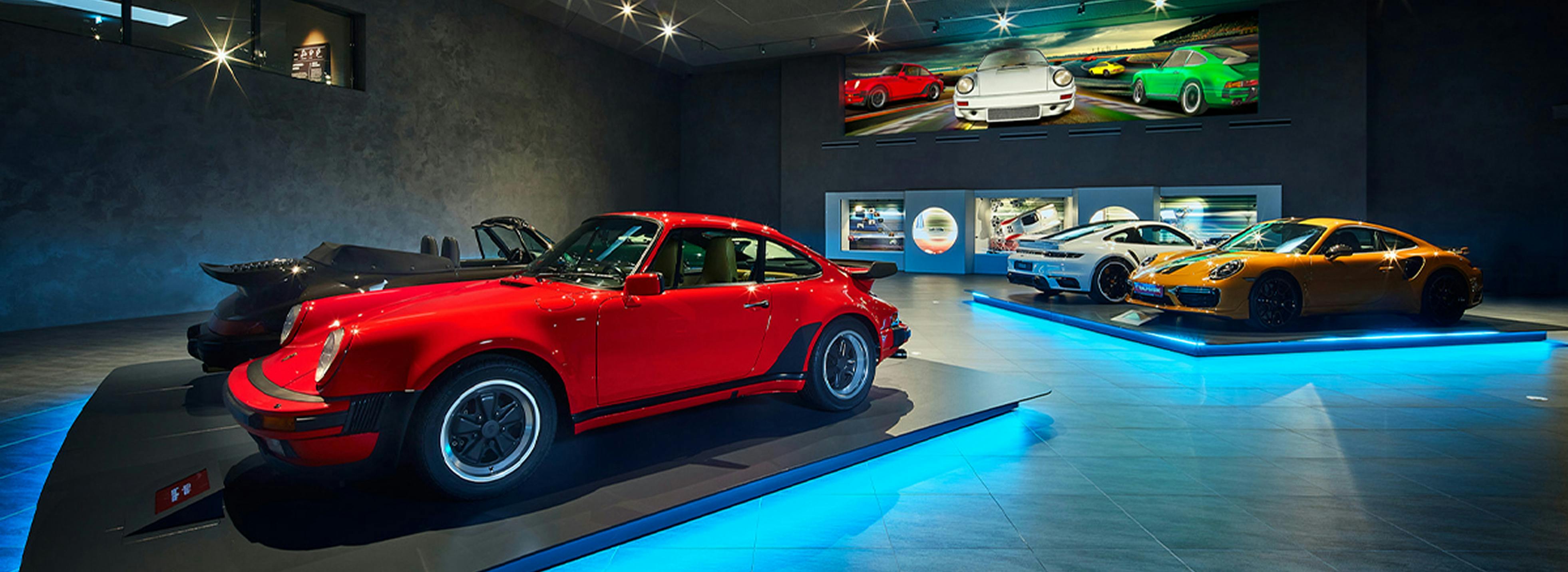 Ausstellungsraum des Hans-Peter Porsche Traumwerk.