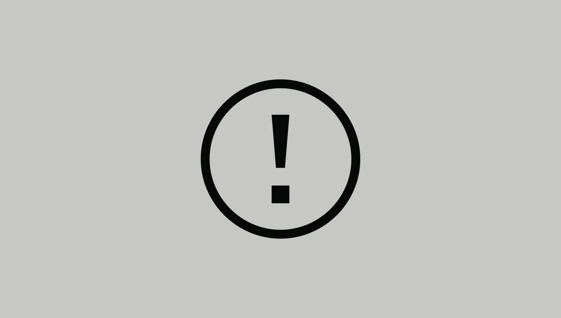Schematic representation of an exclamation mark.