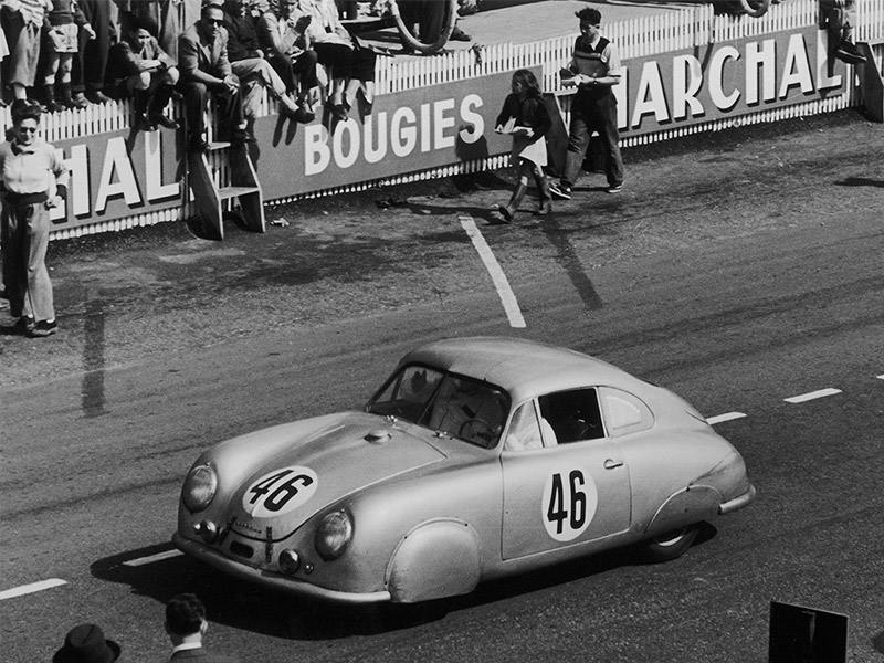 Le Mans Klassensieg 1951, Porsche 356 SL