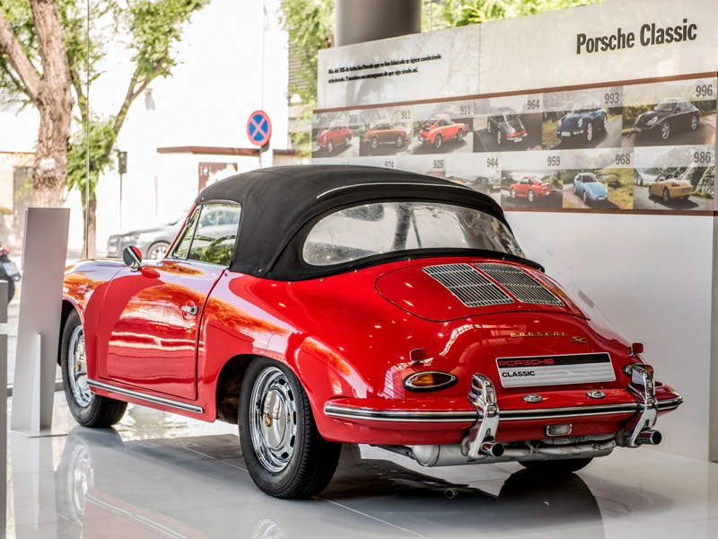 Classic Corner en el Centro Porsche Barcelona