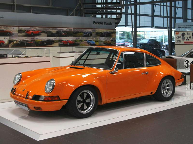 Classic Corner im Porsche Zentrum München