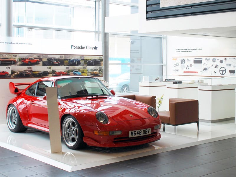Classic Corner at the Porsche Centre Leeds