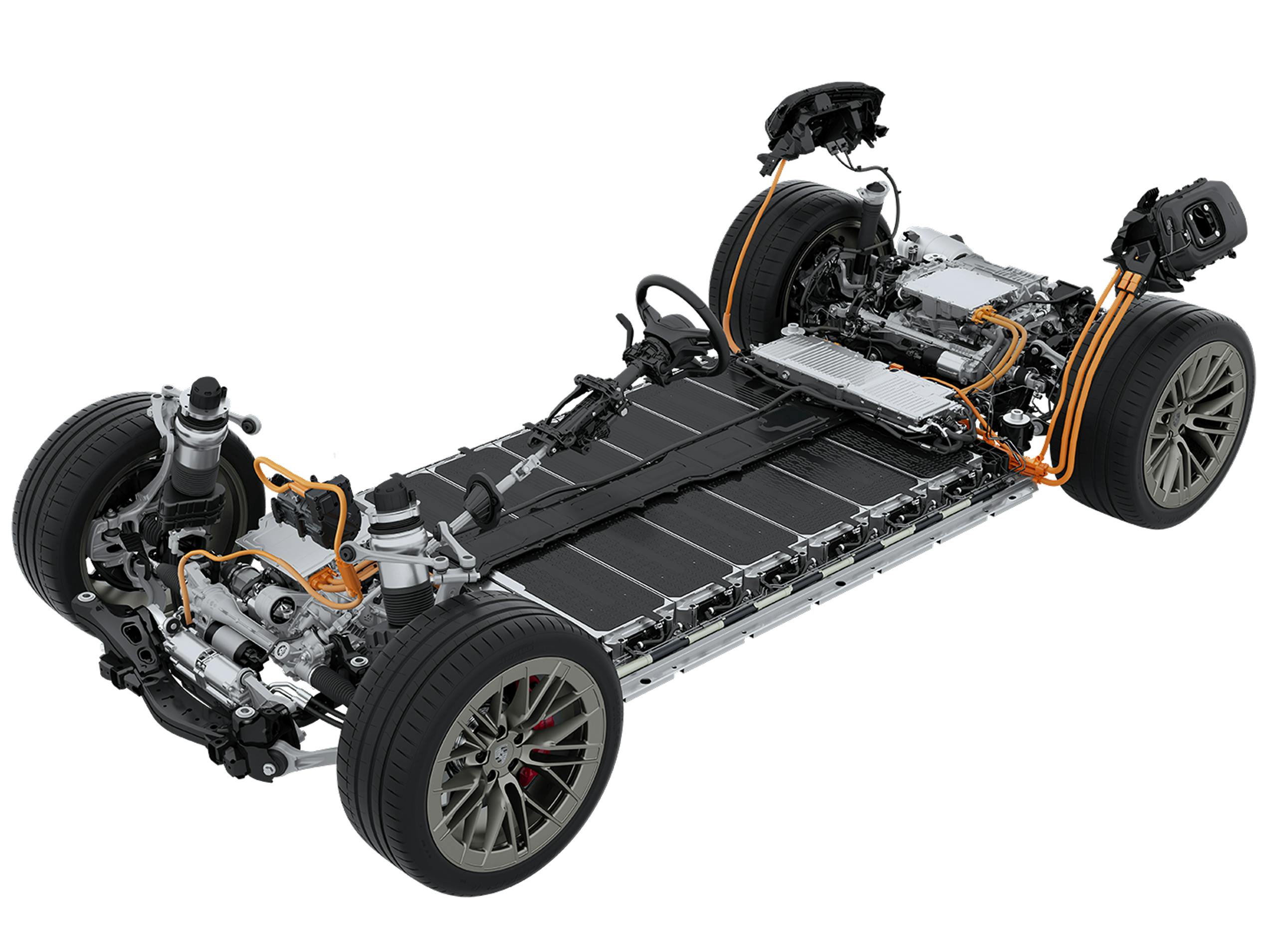 Service life of the Cayenne Electric’s high-voltage battery.