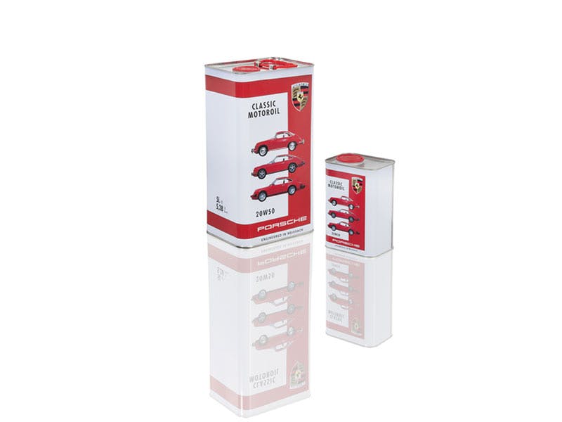 Classic Motoroil, 5 litres and 1 litre