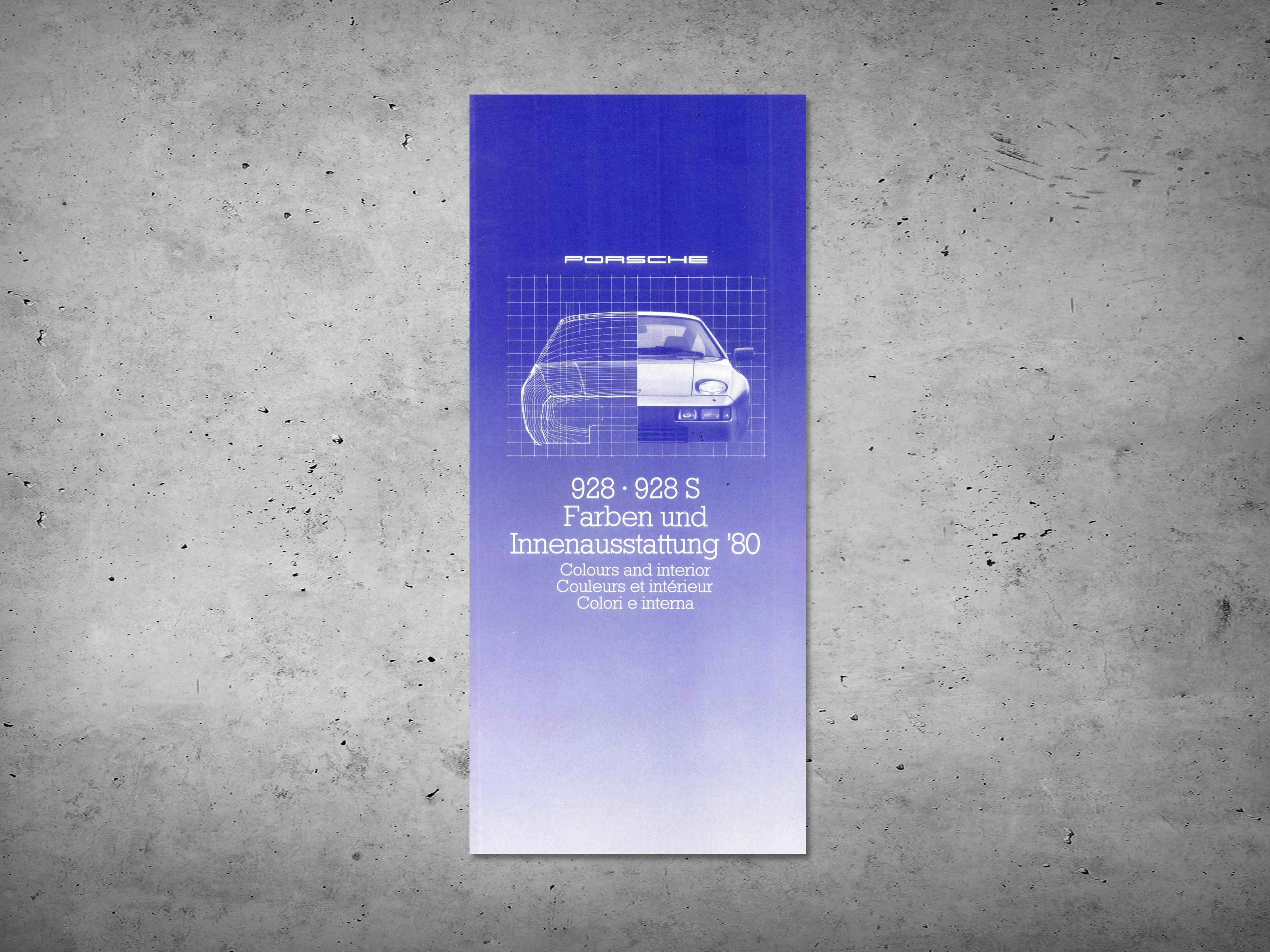 928 Colour information MY 1980