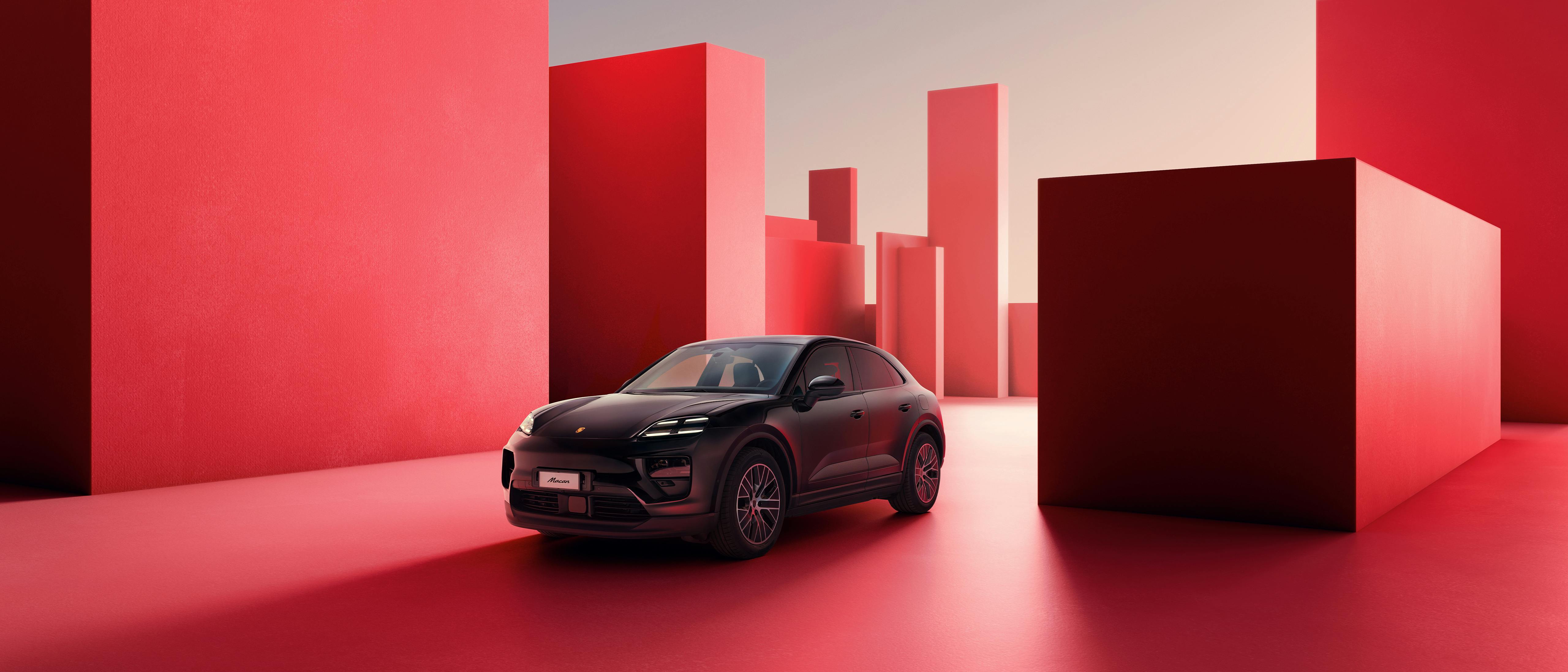 Macan nera su strada