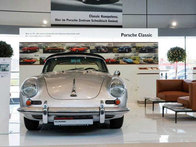Classic Corner im Porsche Zentrum Schwäbisch Gmünd