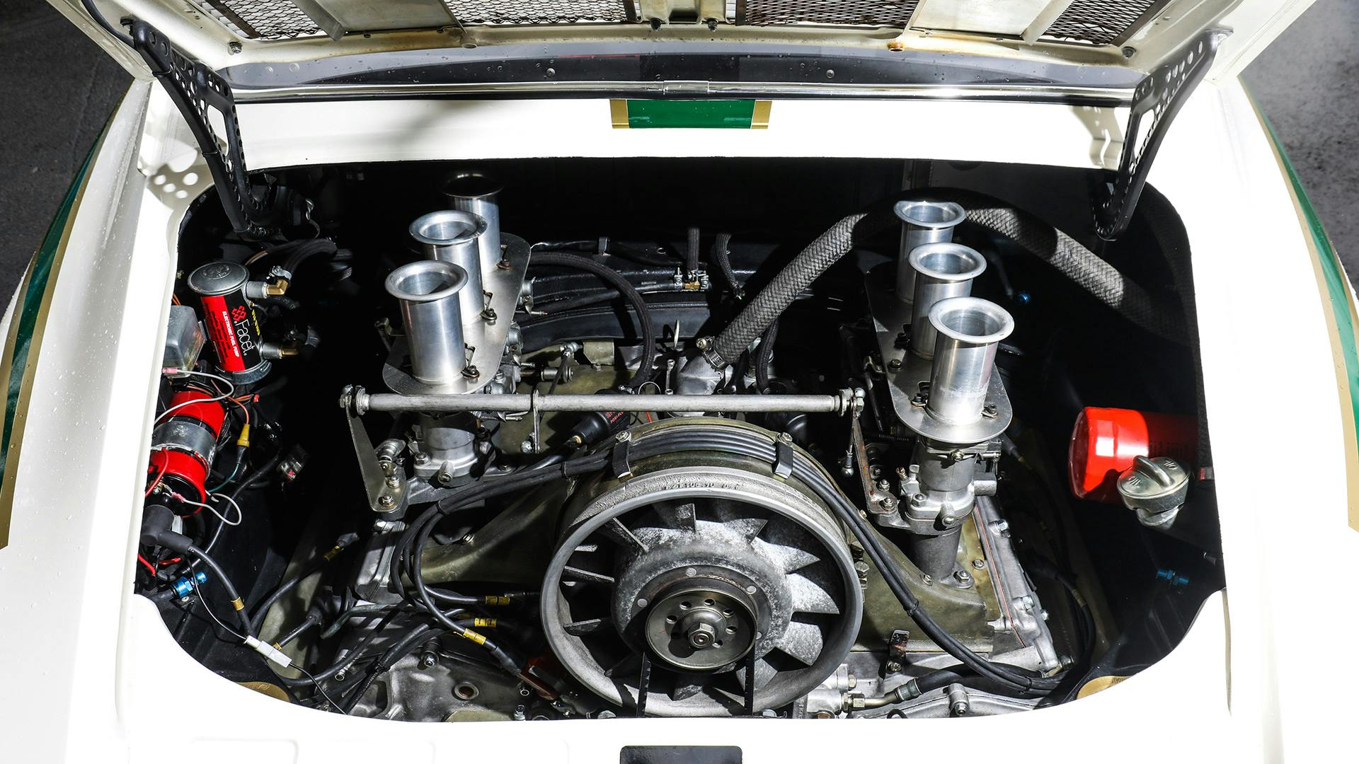 The engine of the  ‘Project 70’ 911.