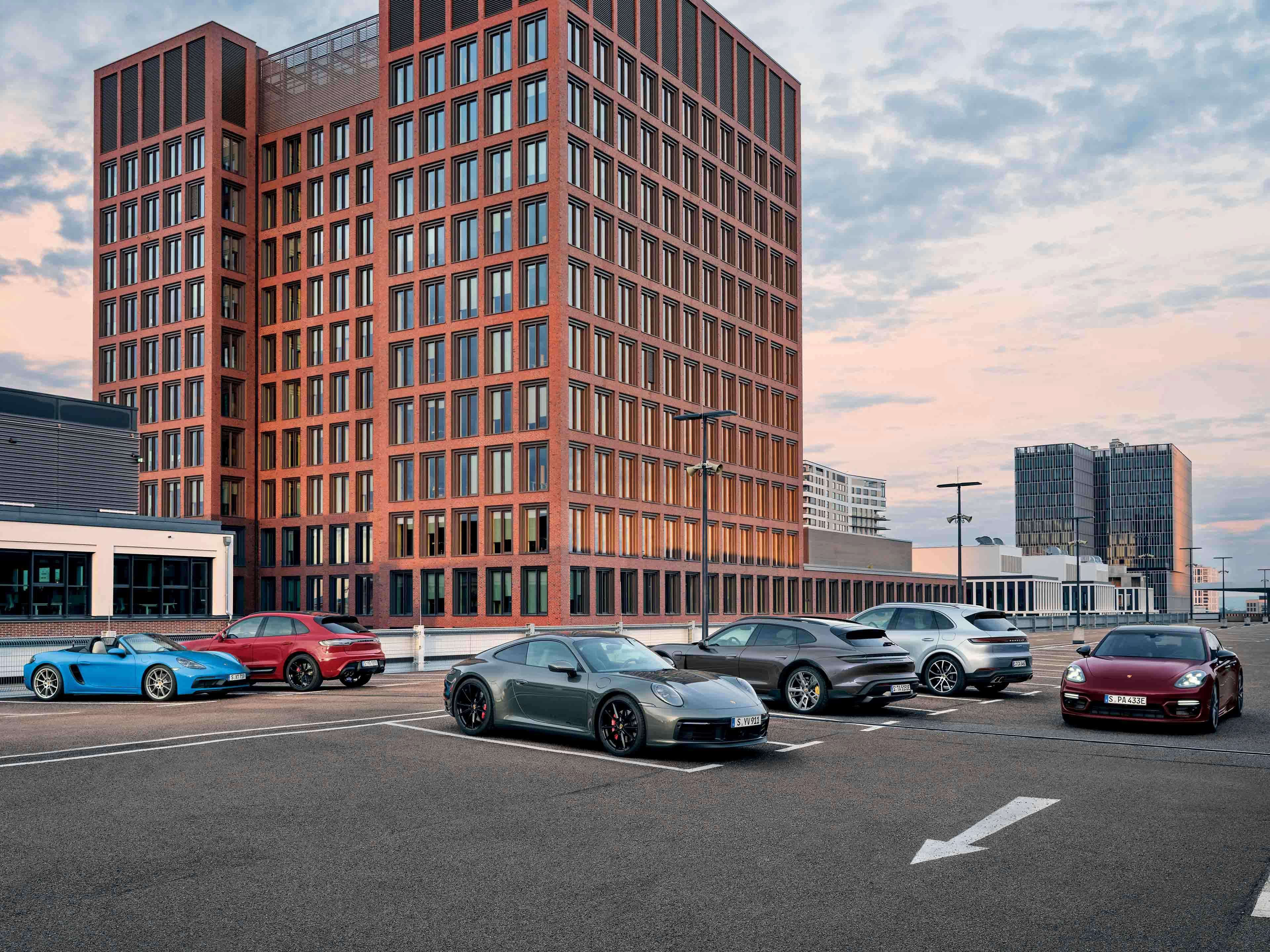Porsche modelrange