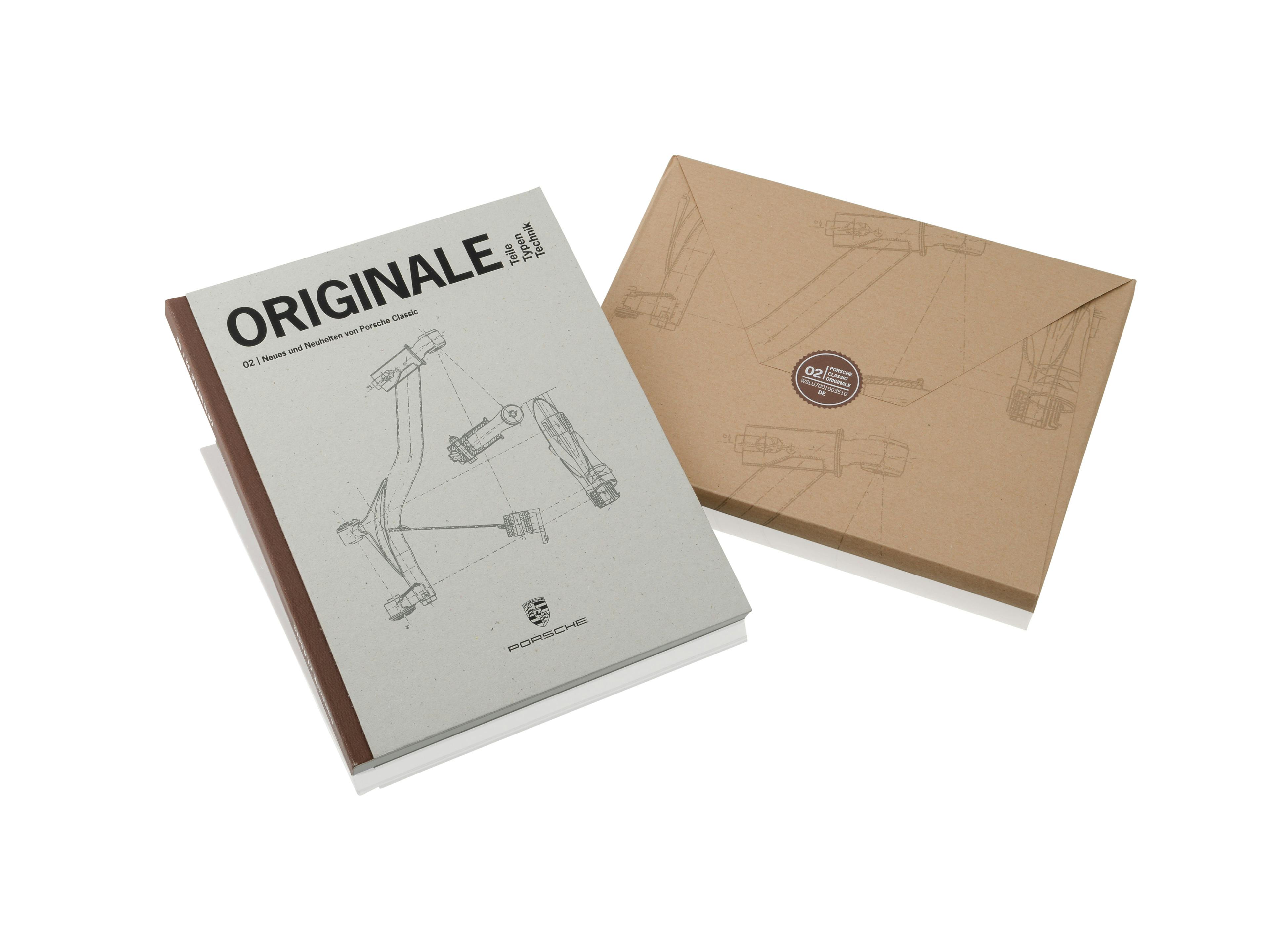 Cover of the second issue of the Porsche Classic magazine ORIGINALE 02.