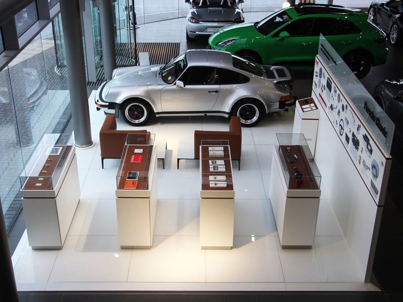 Classic Corner at the Porsche Centre Glasgow