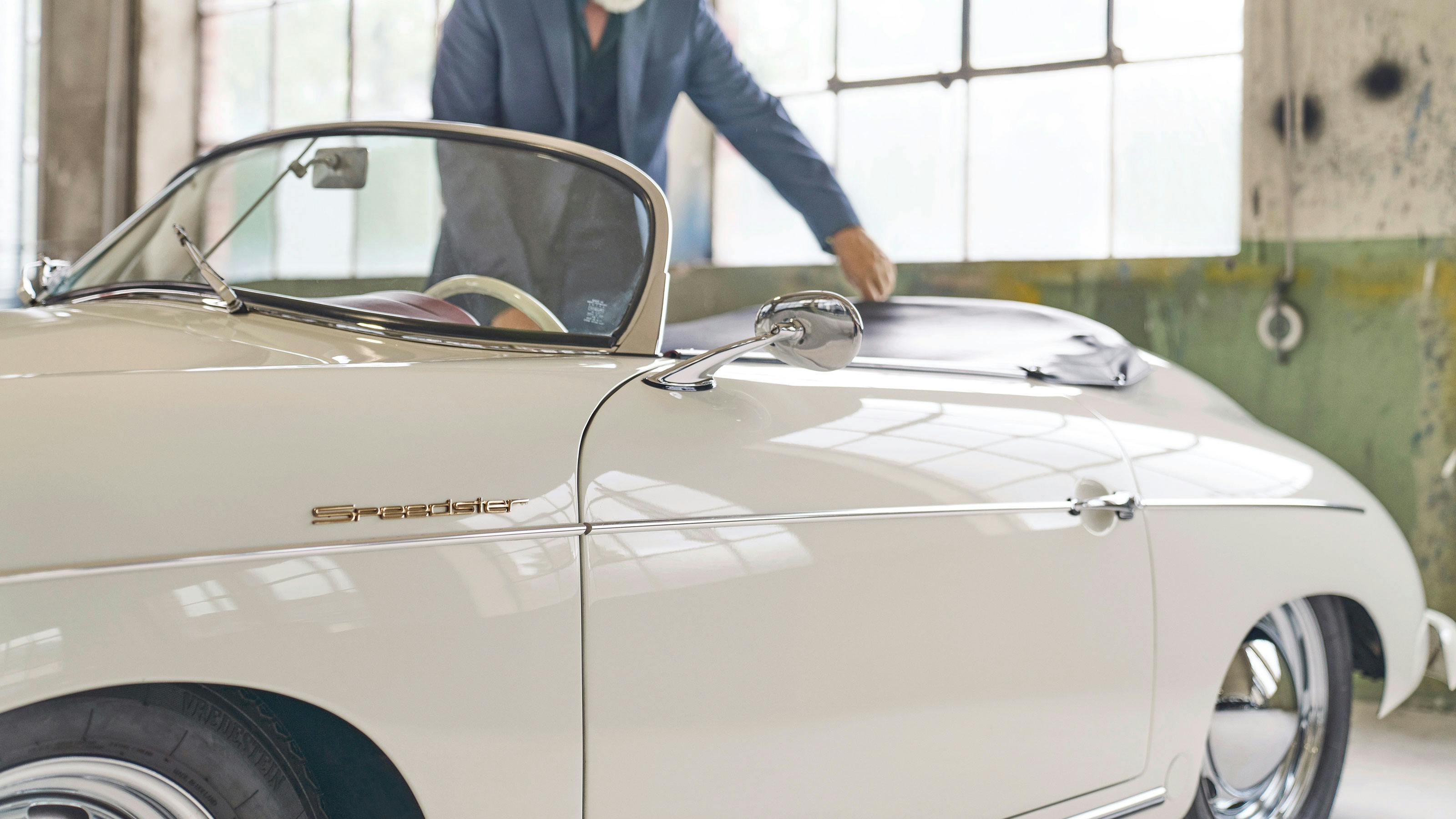 Porsche Speedster 356 Coupé, Grand Prix White