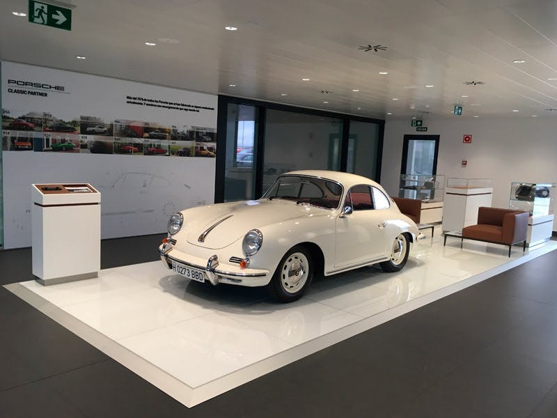 Classic Corner en el Centro Porsche Madrid Norte