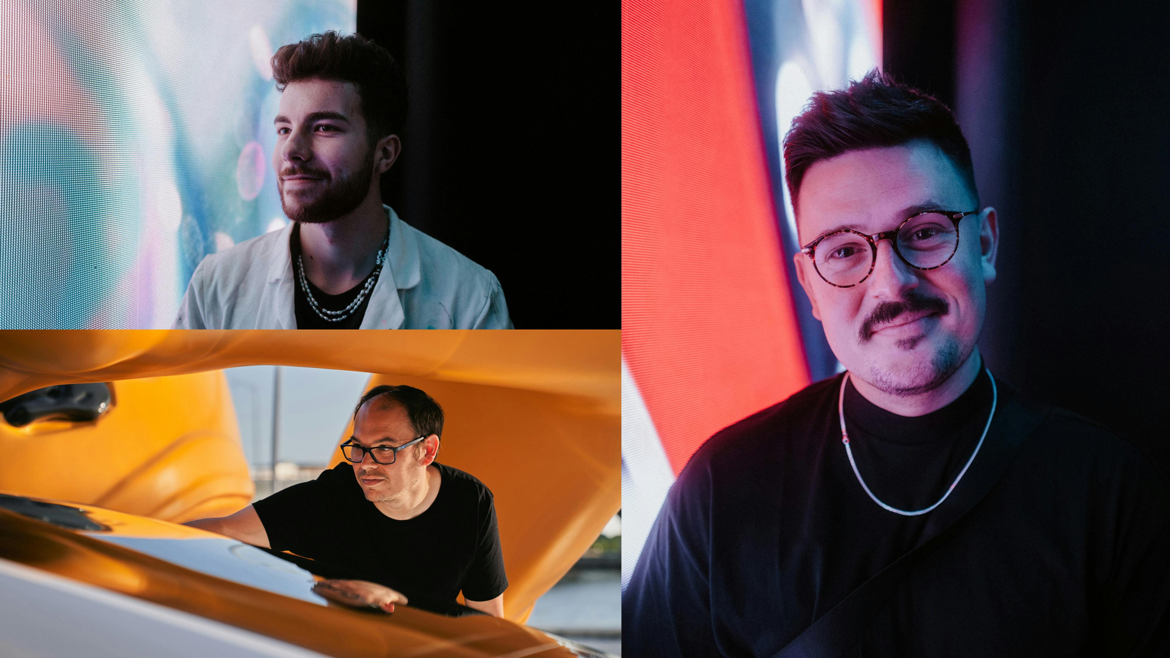 Portraits of Pioneer Circle artists.