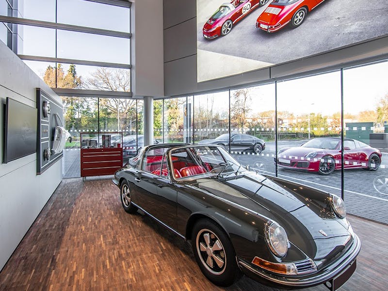 Classic Corner at the Porsche Centre Bournemouth