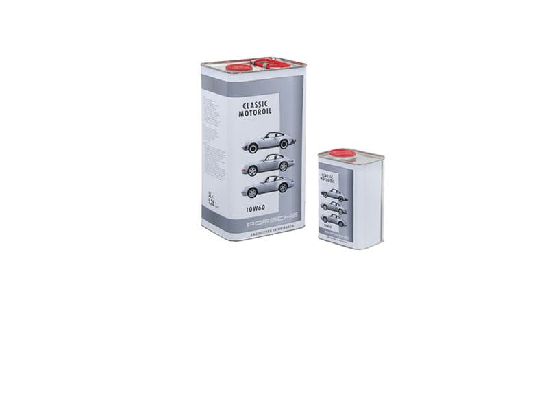 Classic Motoroil, 5 litres and 1 litre