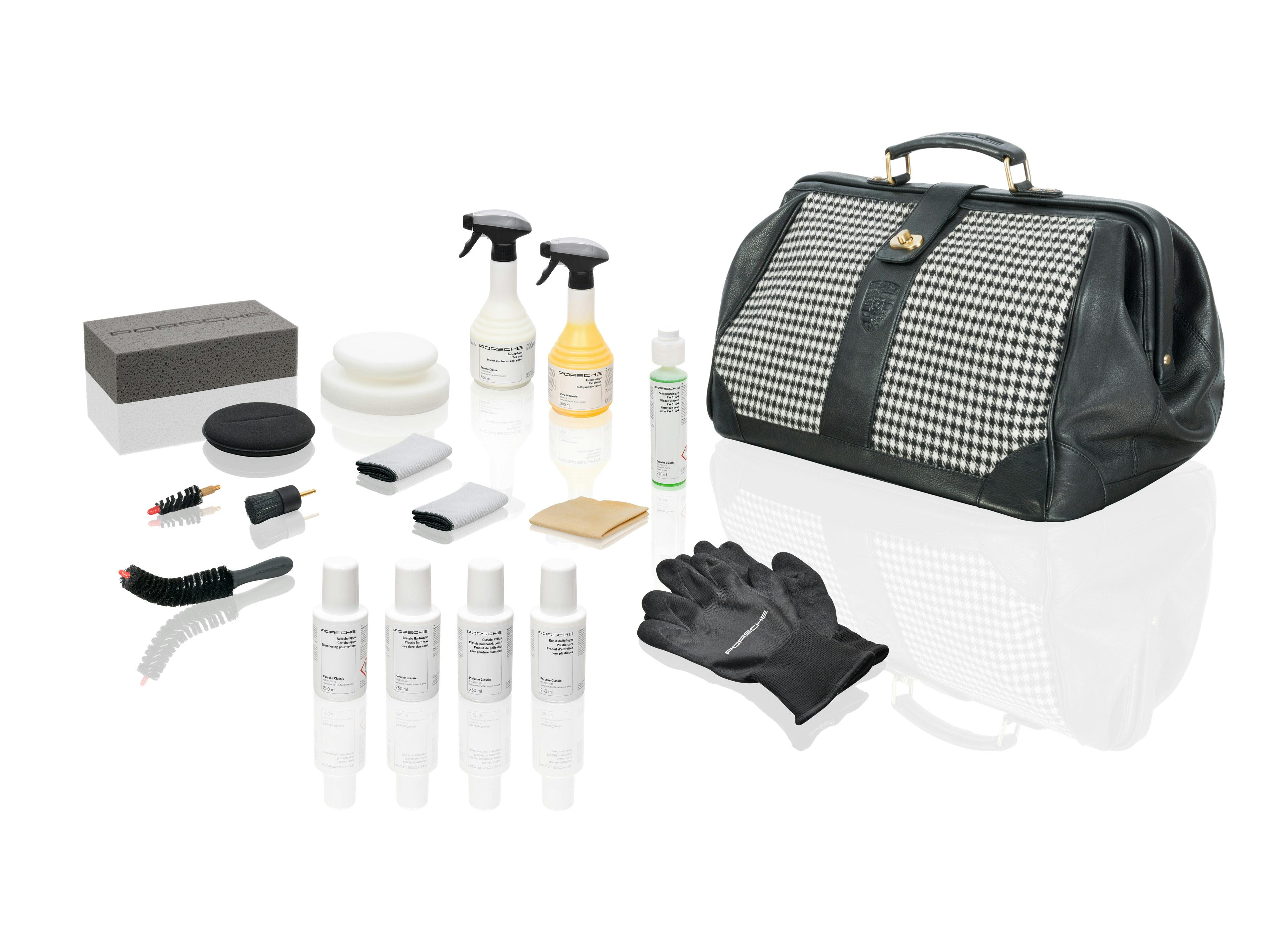 Optimum care with the 17-piece Car Care Set for classic cars