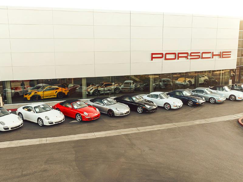 Classic Corner at the Porsche Centre Ontario