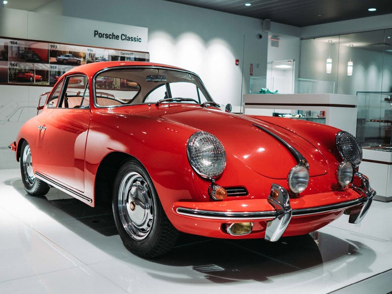 Classic Corner at the Porsche Centre