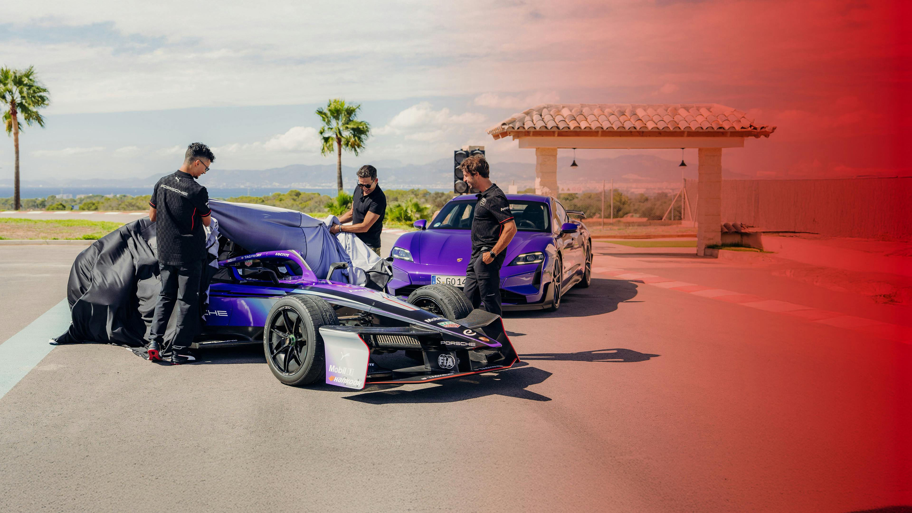 The Porsche Taycan: Raceborn, electrified.