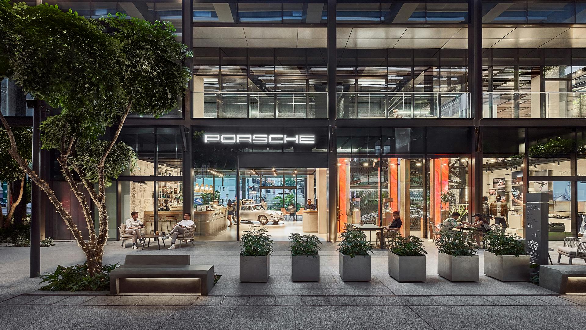 Porsche Studio Singapore at Guoco Midtown