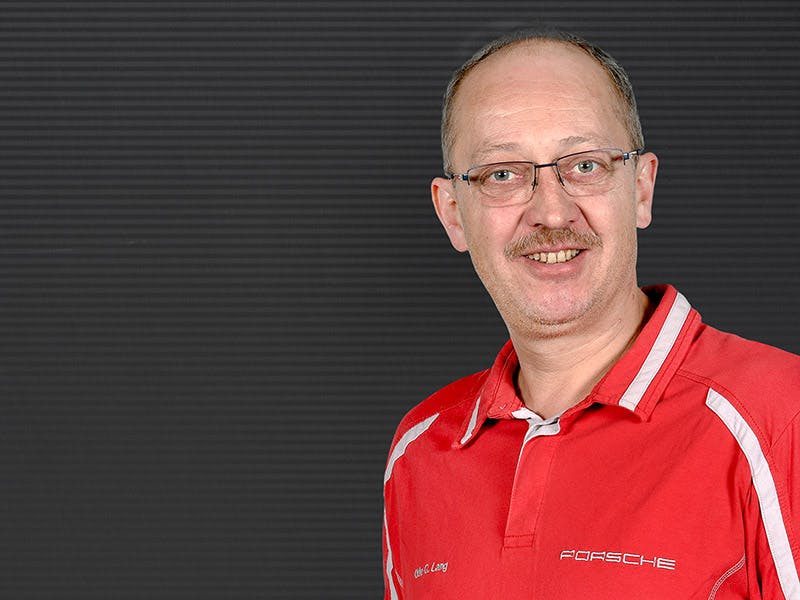 Portrait of the factory restoration employee Udo Lang