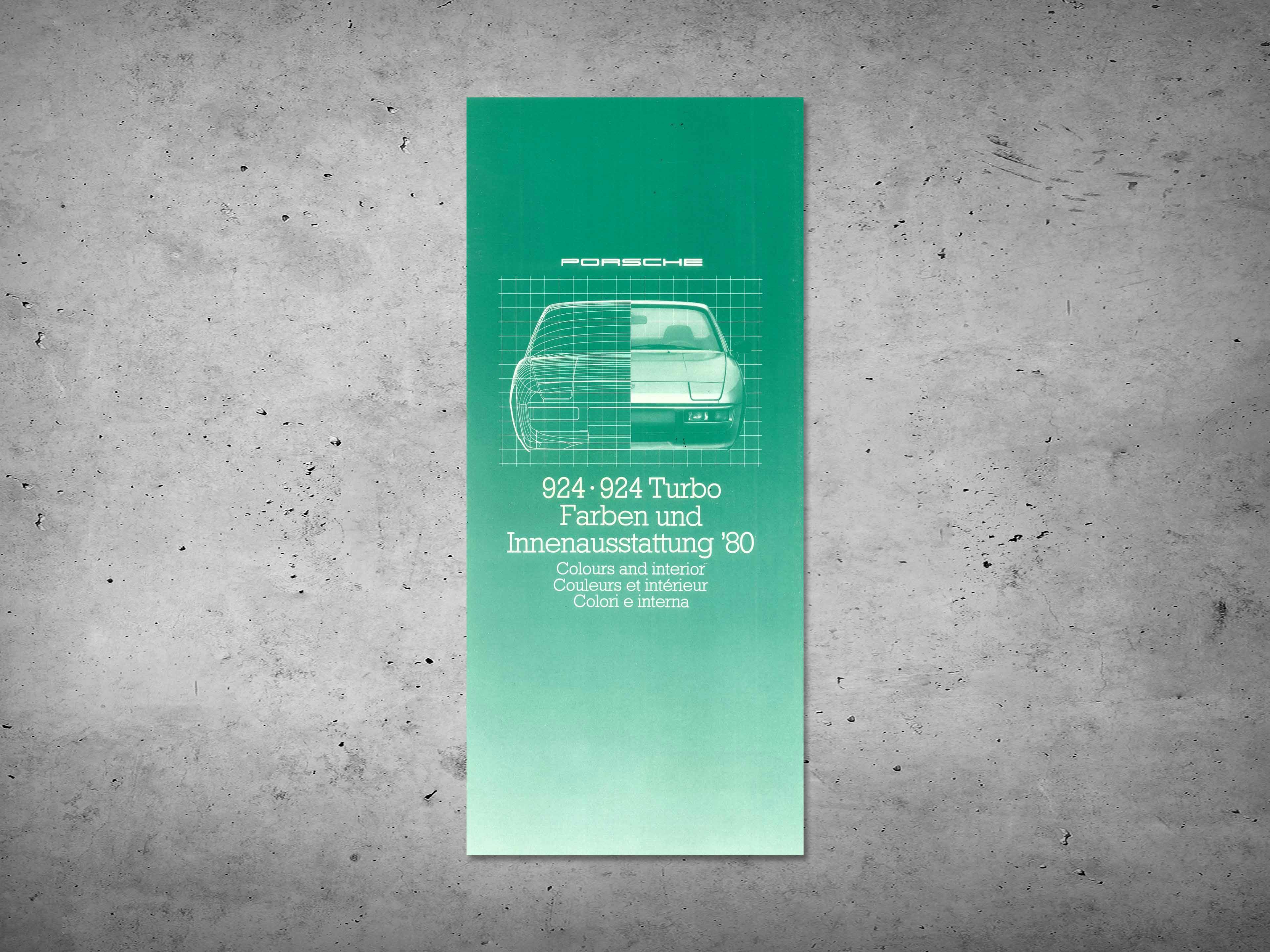 924 Colour information MY 1980