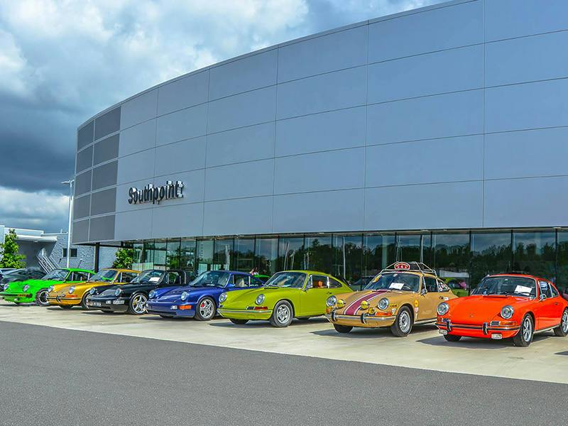 Classic Corner at the Porsche Centre Southpoint