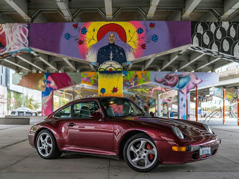 Restored Porsche 993.