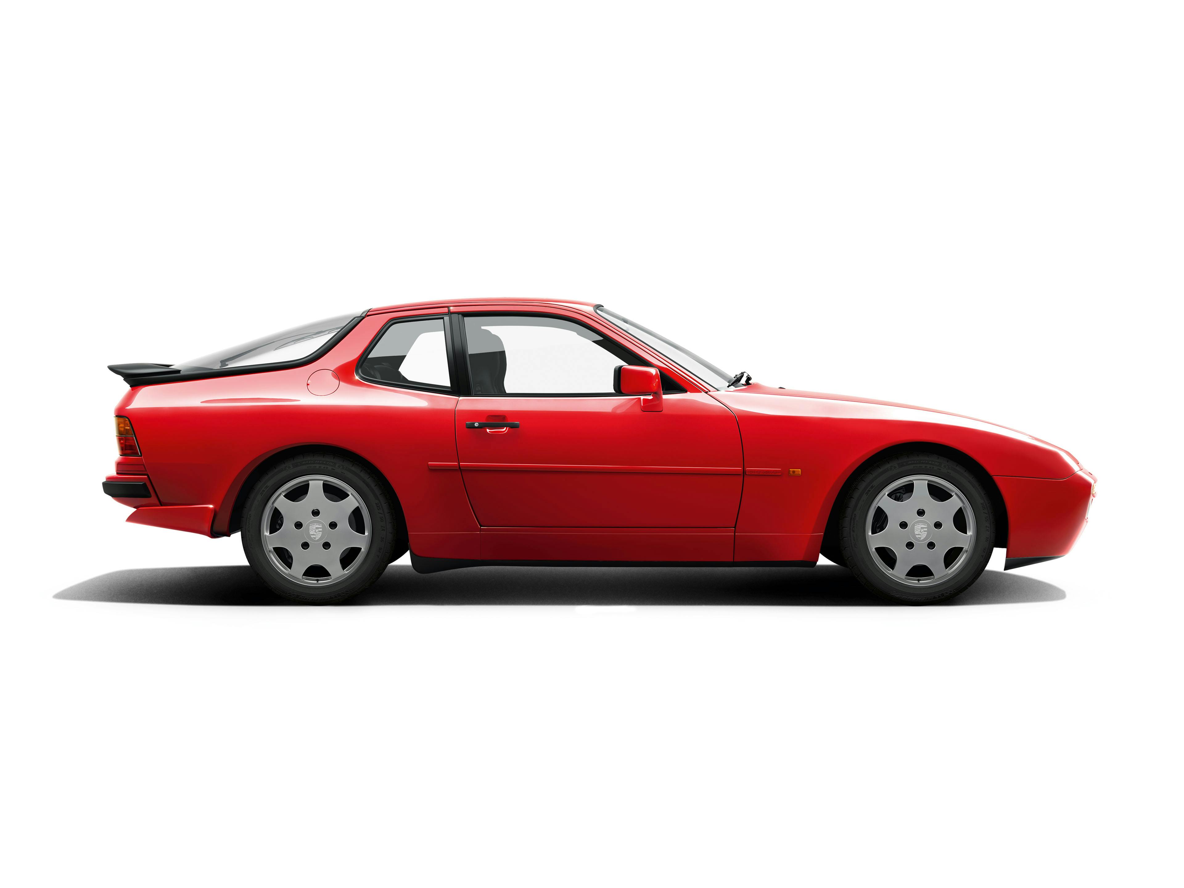 Porsche 944, rot.