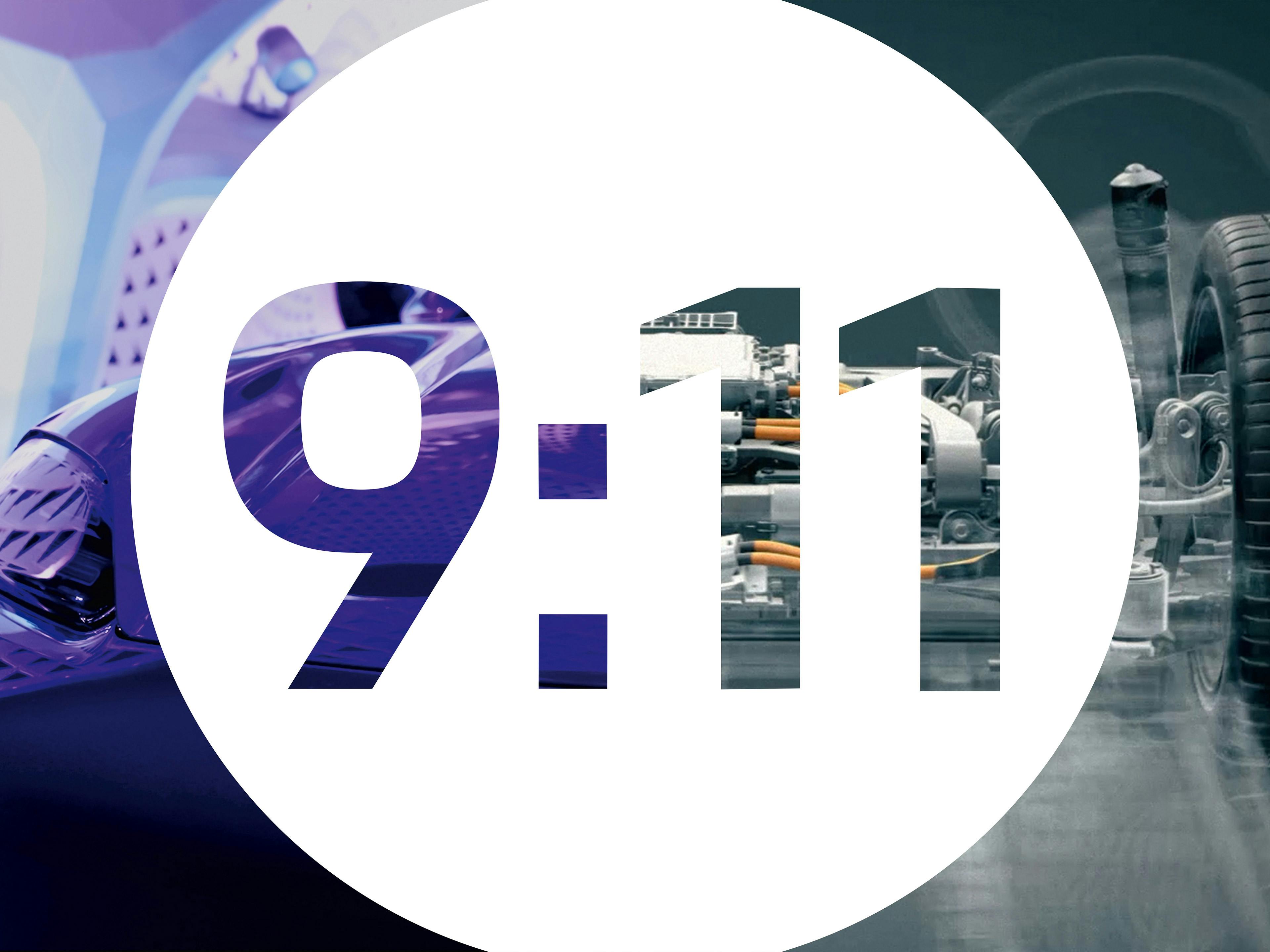 The lead image for the 9:11 magazine.