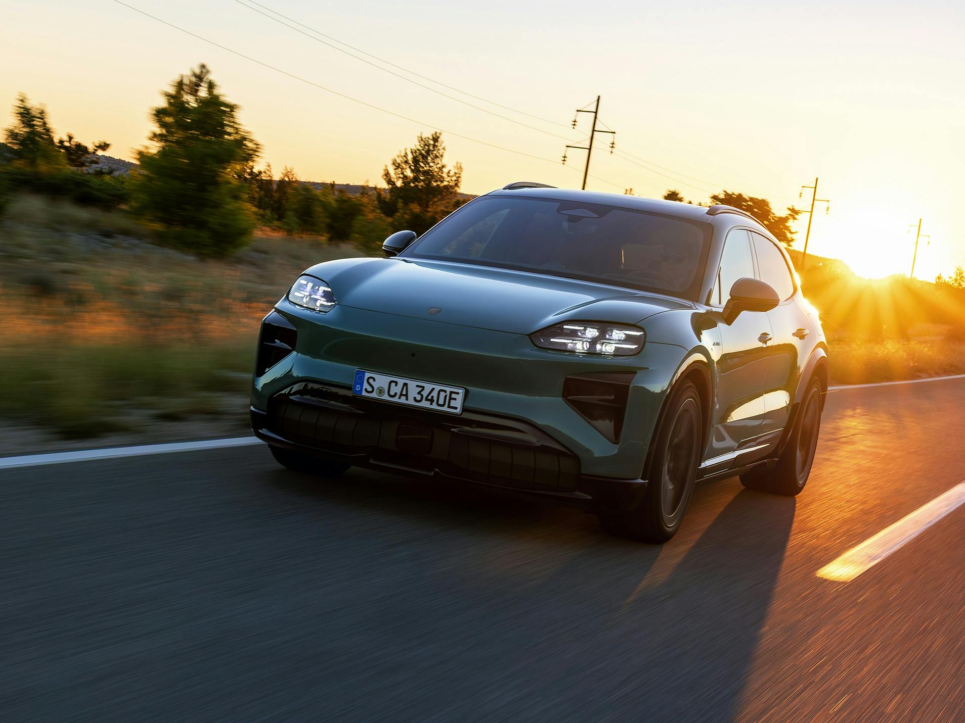 Porsche supports renewable energies.