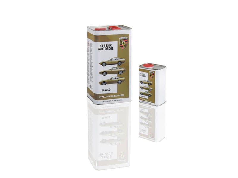 Classic Motoroil, 5 litres and 1 litre