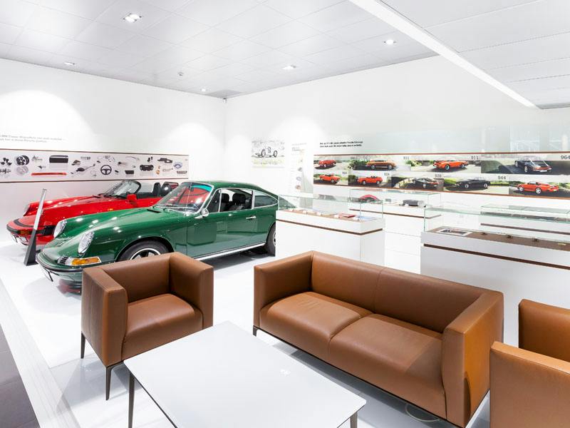 Classic Corner im Porsche Zentrum Mannheim