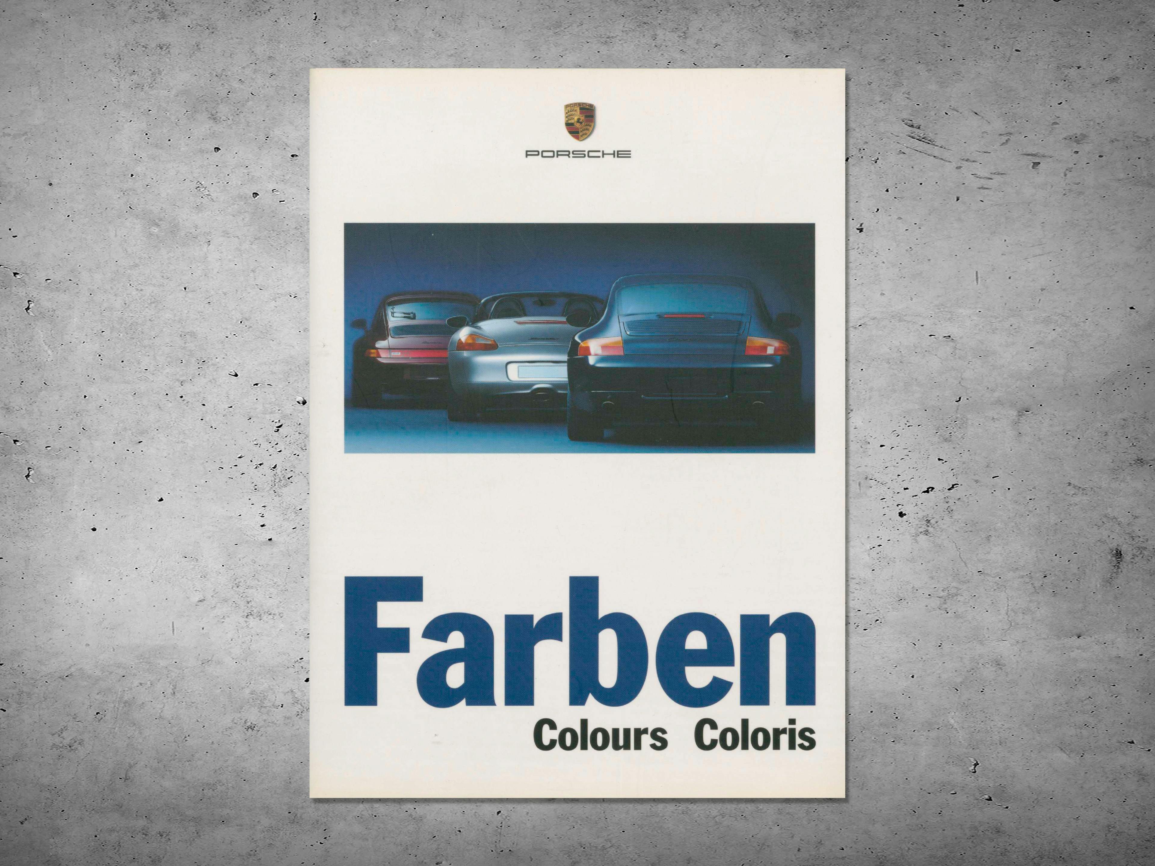 993 Colour information MY 1998