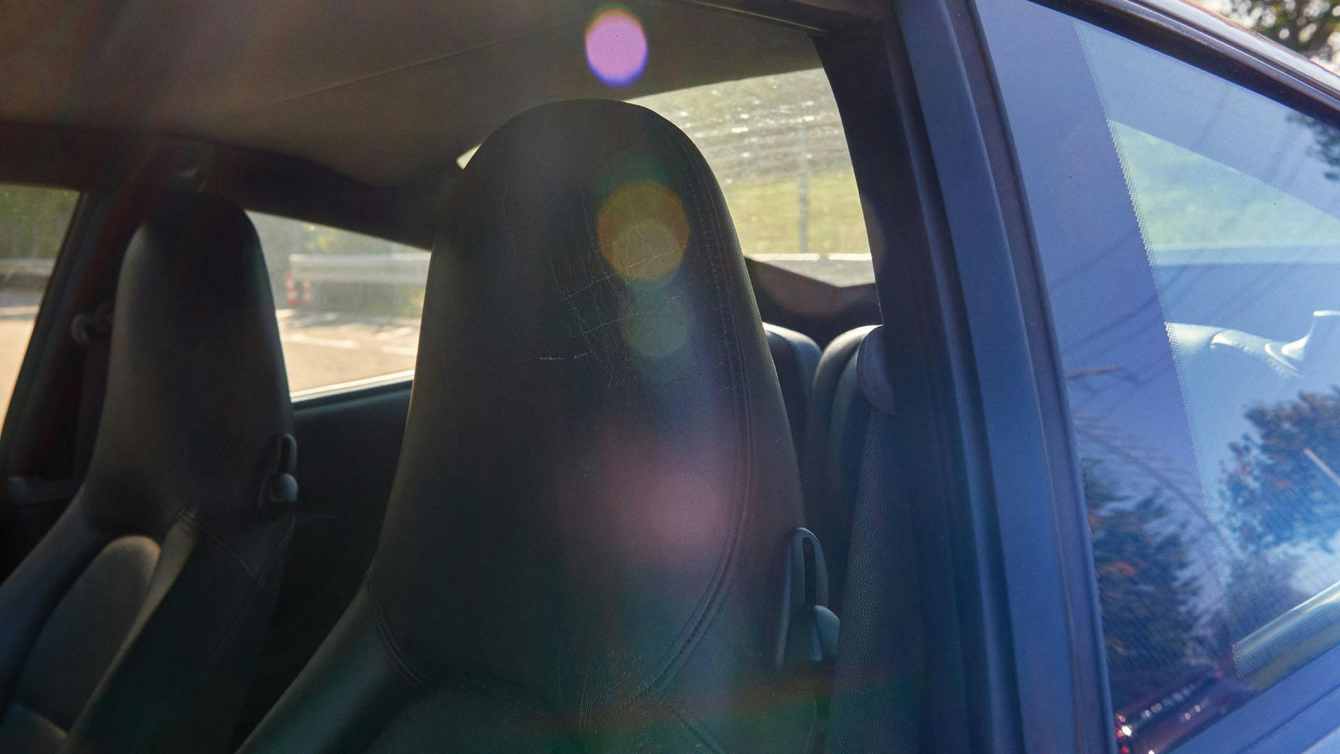 Detail: Porsche sports seats