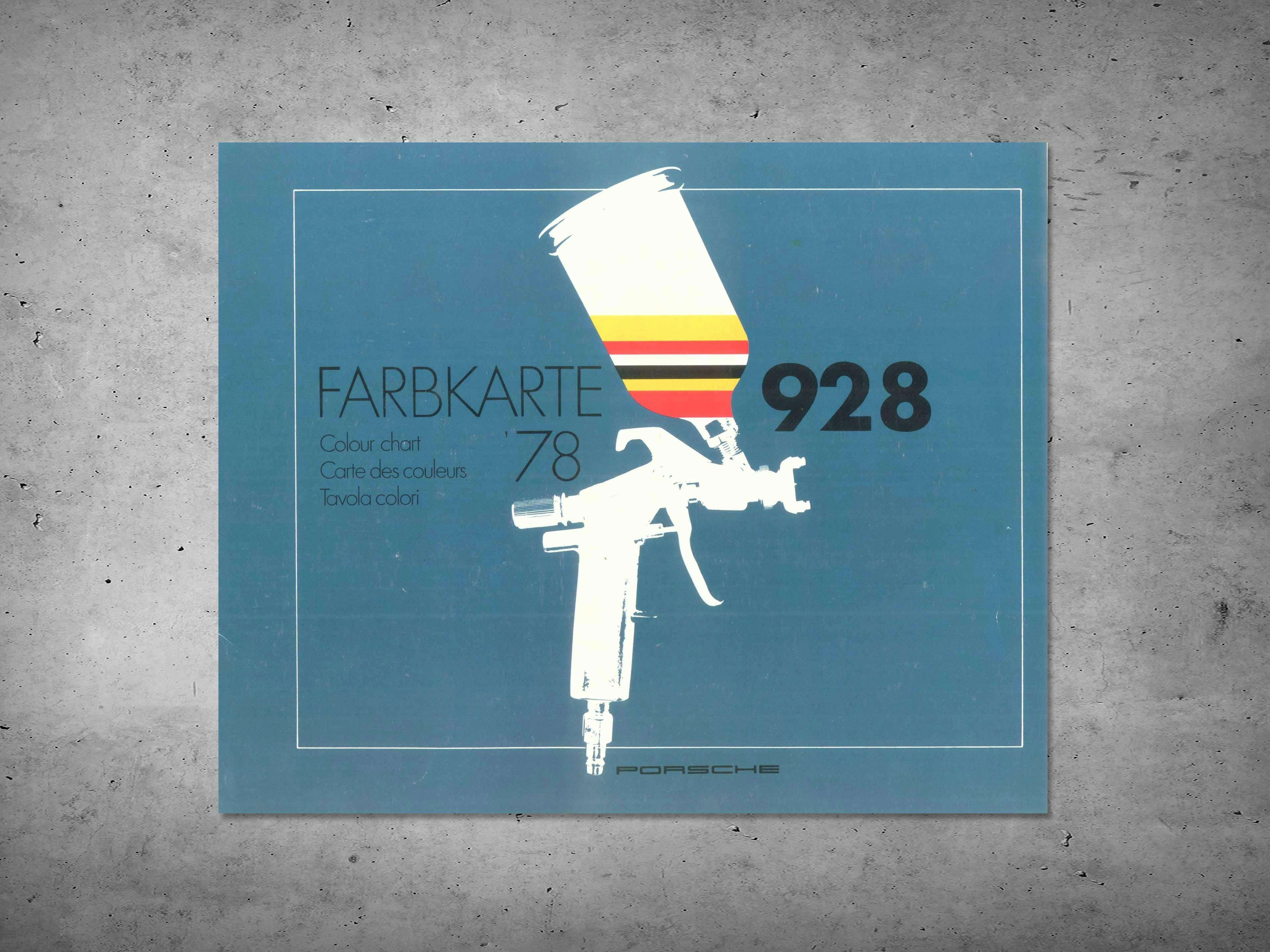 928 Colour information MY 1978