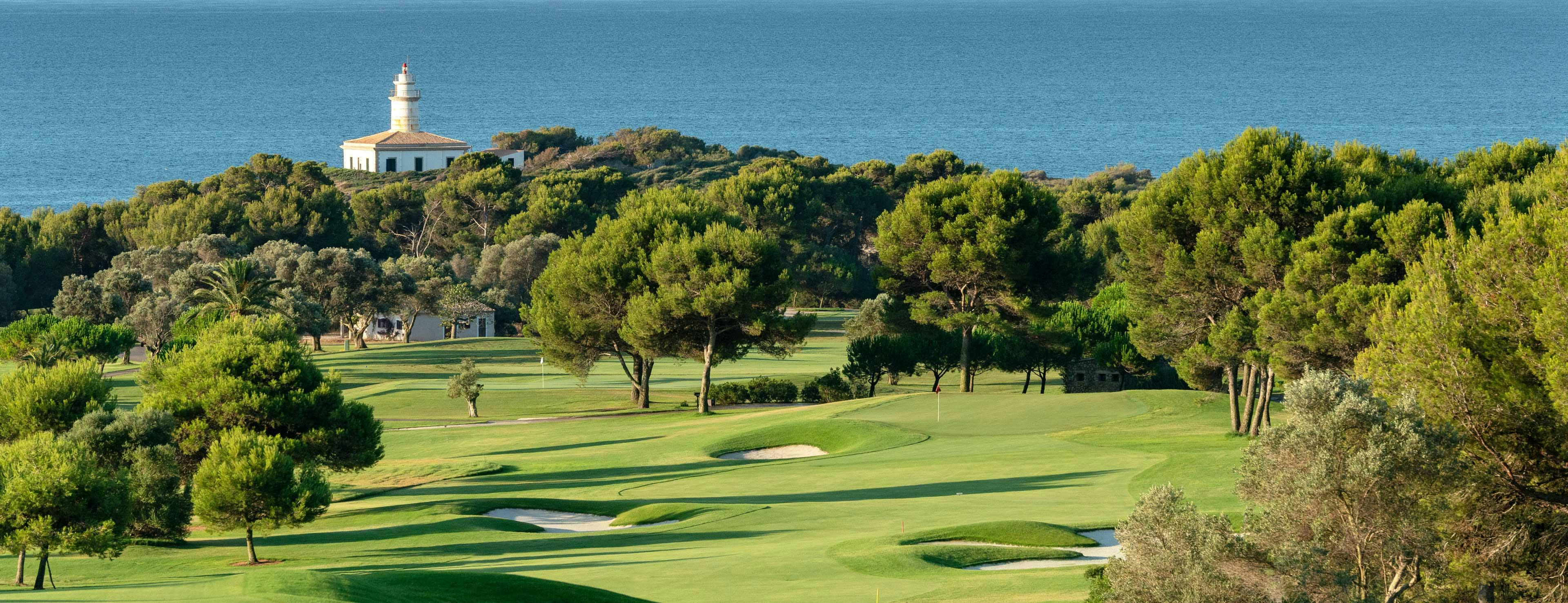 Totale über die Anlage des Club de Golf Alcanda