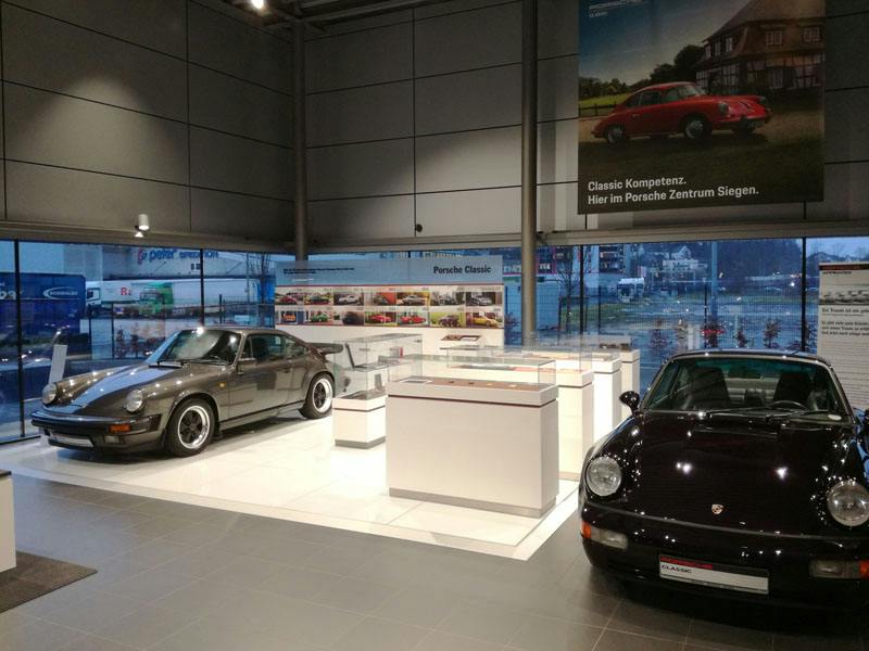 Classic Corner im Porsche Zentrum Siegen