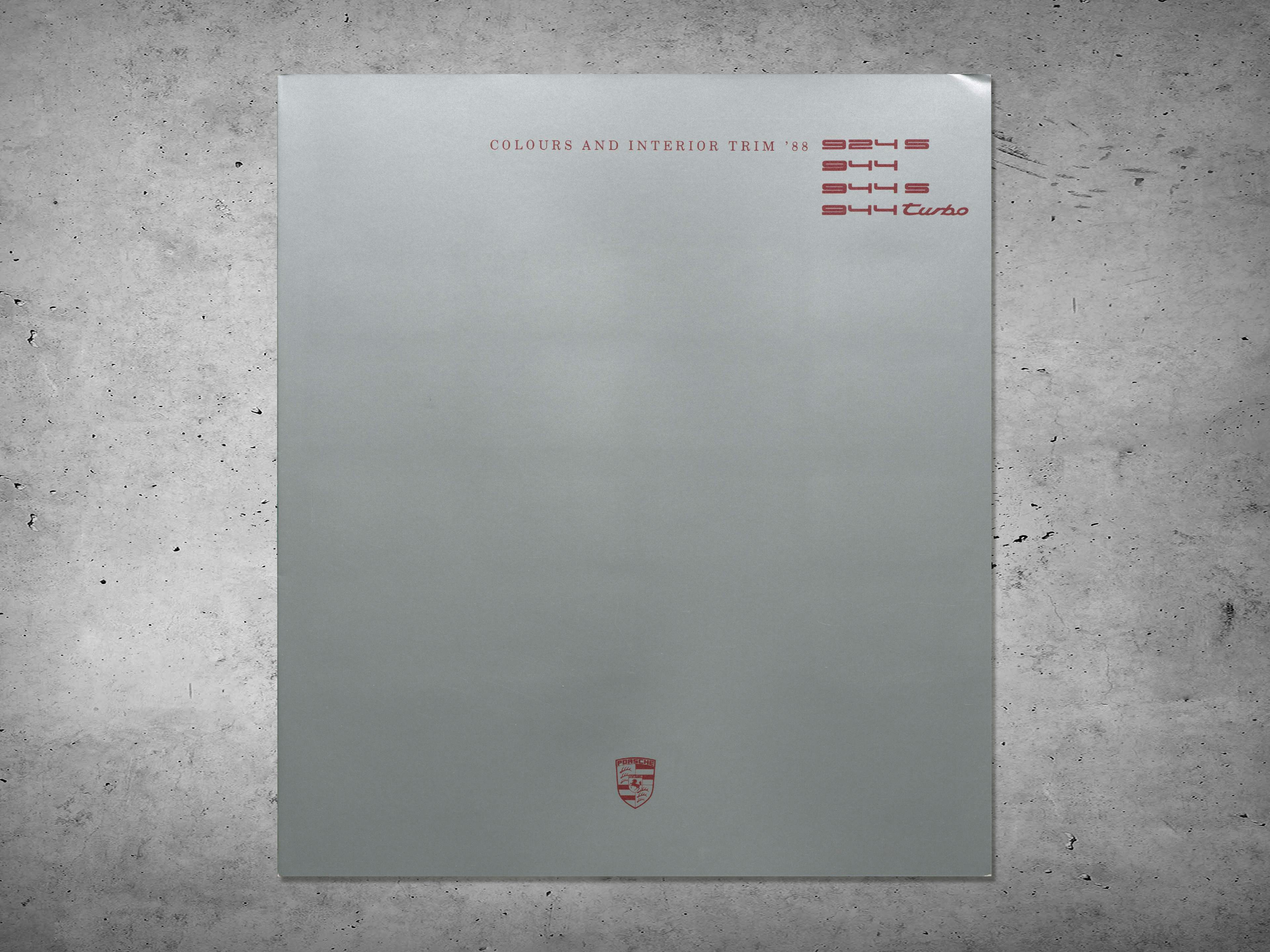 944 Colour information MY 1988