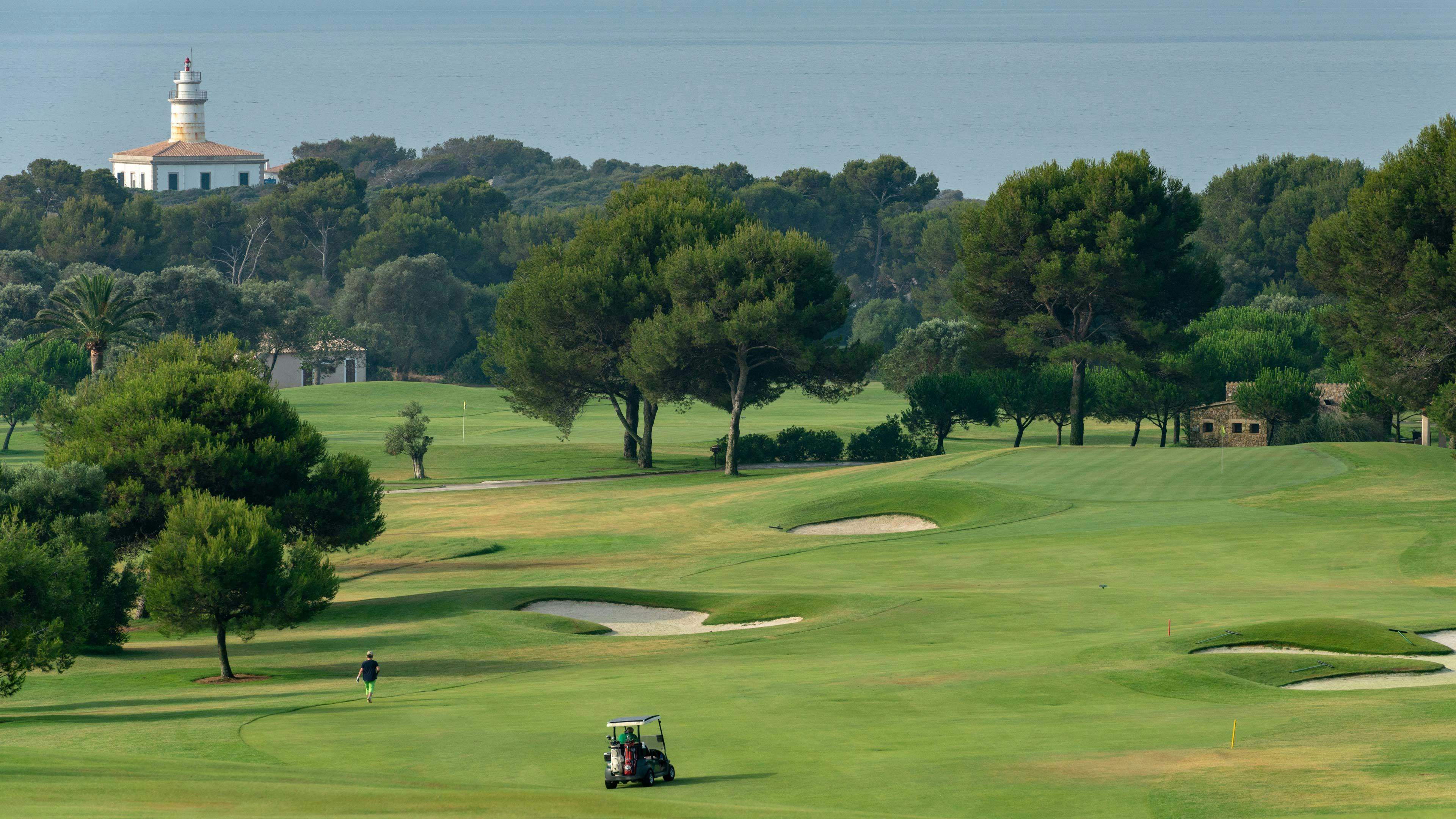 Der Golfplatz des Club de Golf Alcanada