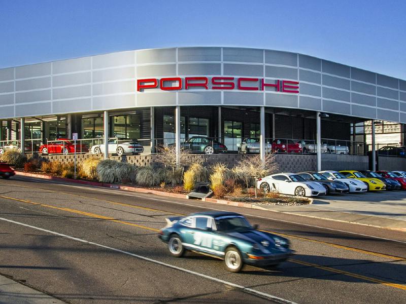 Classic Corner at the Porsche Centre Colorado Springs