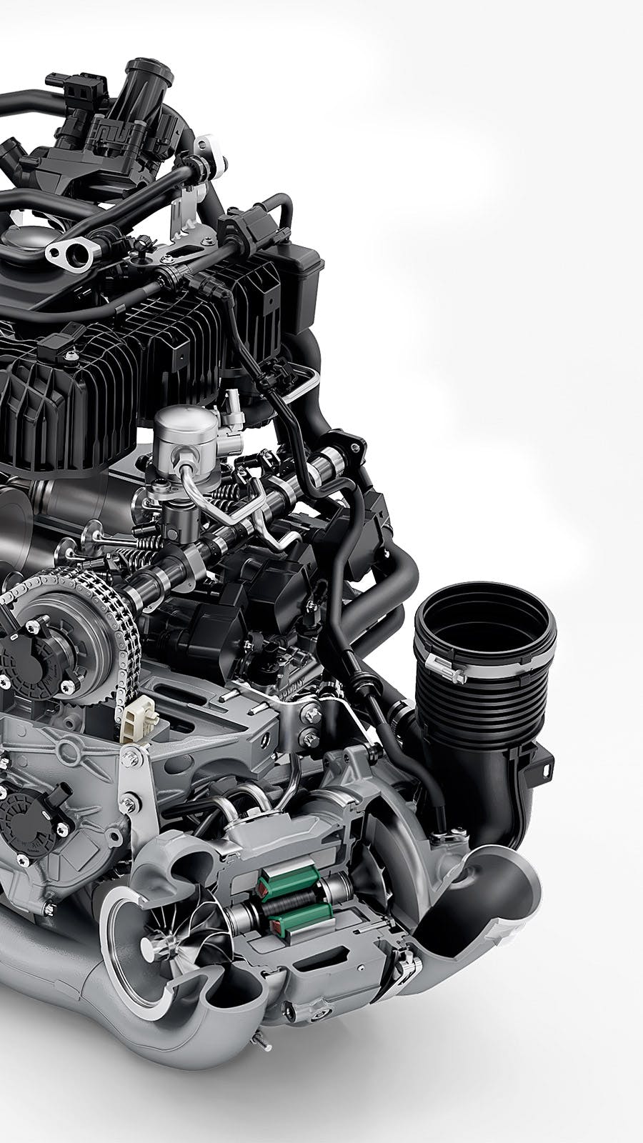 A Porsche 911 engine