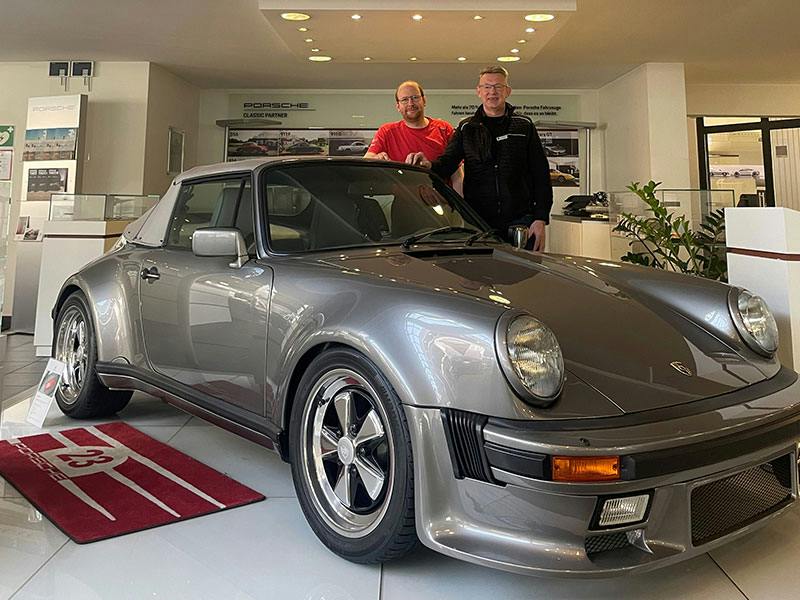 Classic Corner im Porsche Zentrum Hannover